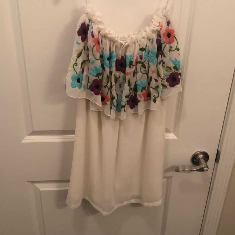 Strapless dress